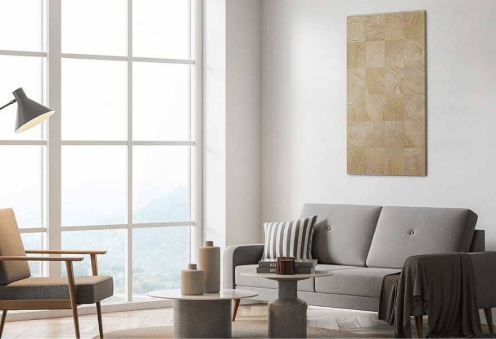 sala de estar em estilo escandinavo