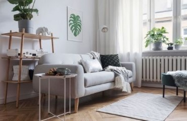 Como organizar uma sala de estar em estilo escandinavo - ideias de arranjos