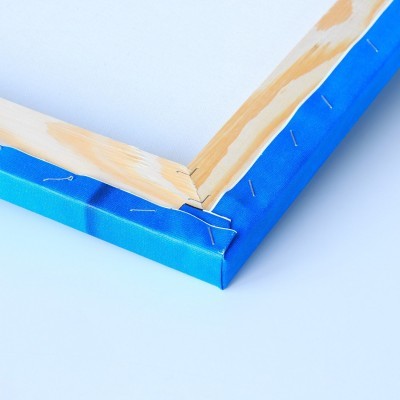 Moldura de pinho para quadro em tela