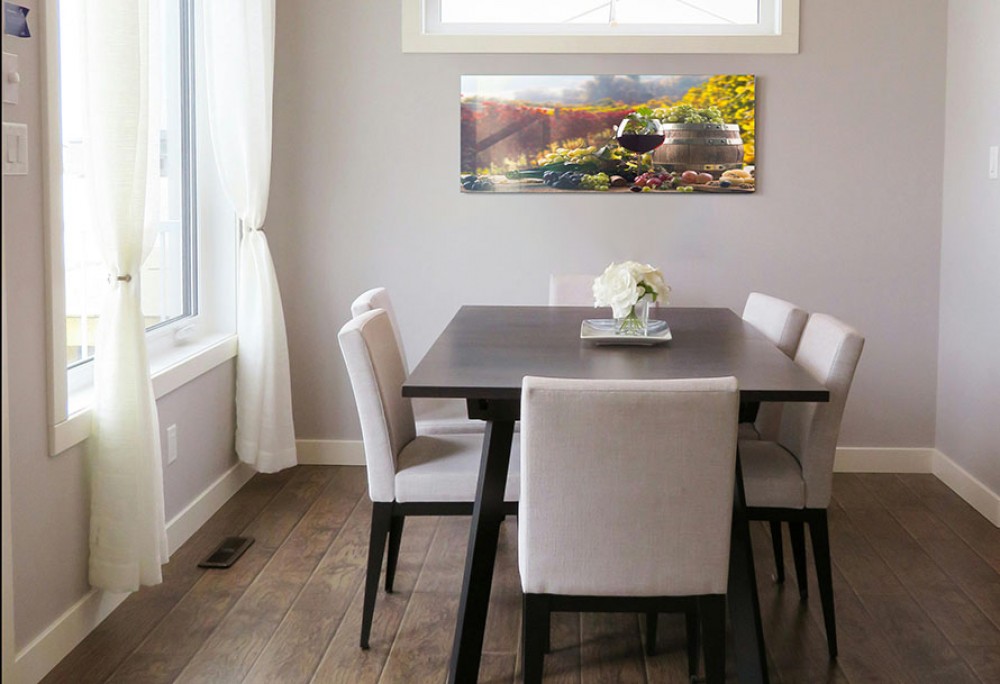 Fotos para a cozinha e sala de jantar