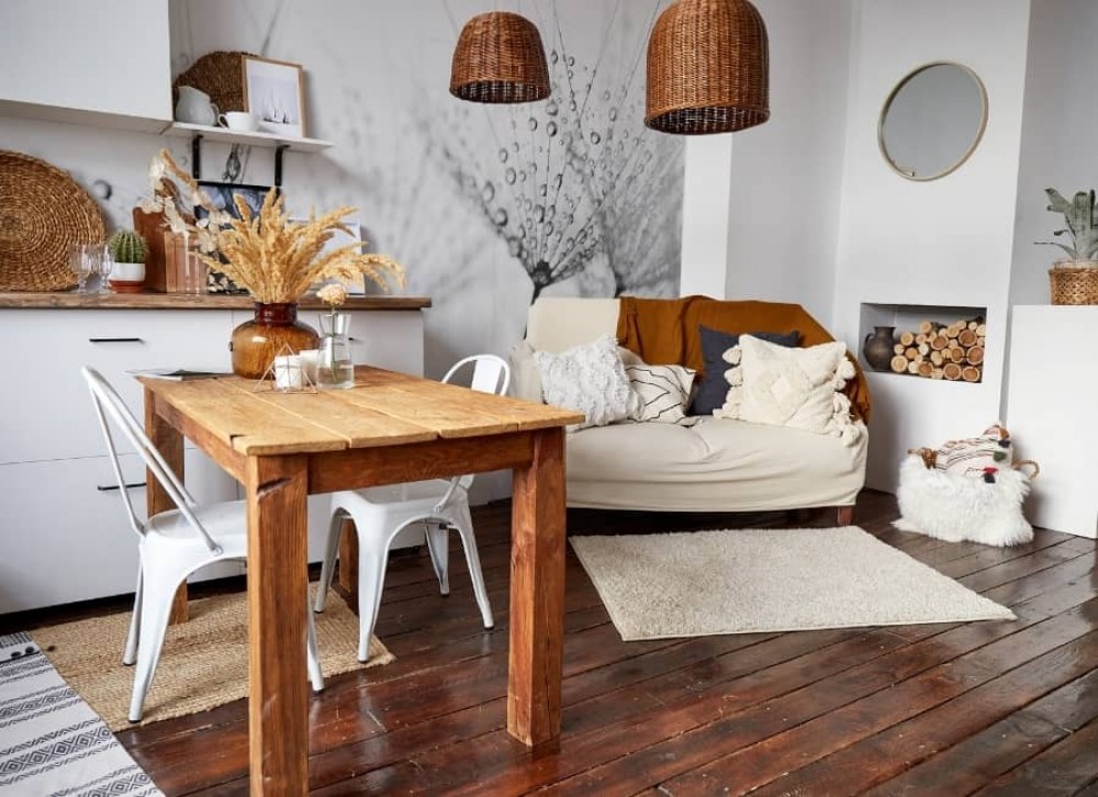 sala de estar boho