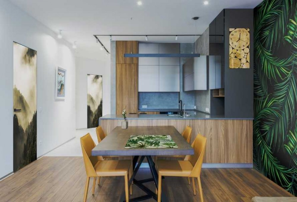 decorações de estilo de selva urbana